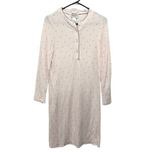 Liliana Fancesconi Saks Fifth Avenue Pink Nightdress Henley Italy M Romantic